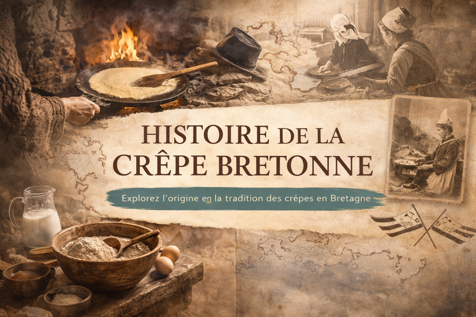 Histoire de la crêpe bretonne